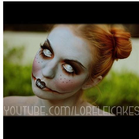 Creepy Doll Makeup Youtube1xfytt1dyke Halloween Zombie Creepy