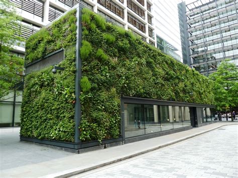 New Street Square Holborn Biotecture Green Wall Design Green