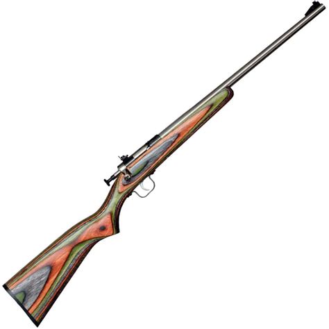 Crickett Laminate Multicolor Bolt Action Rifle 22 Long Rifle