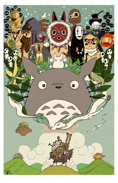 The Art Of Studio Ghibli Part 7 Personajes Studio Ghi