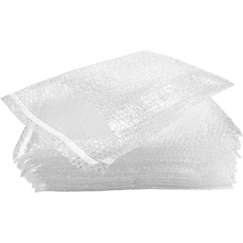 Clear Bubble Wrap Bags For Wine Bottle Bubble Pouch For Shipping