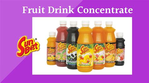 Sigma water engineering (m) sdn bhd. SunBest Fruit Drink - TSK Beverages (M) Sdn. Bhd