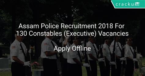 Assam Police Recruitment Apply Offline For Constables