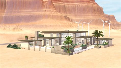 Mod The Sims Modern Desert House