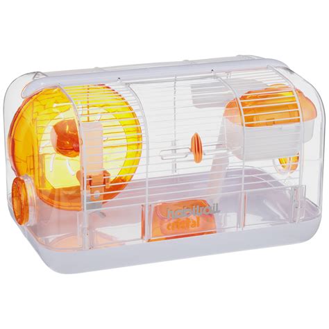 Habitrail Cristal Hamster Cage Small Animal Habitat With Hamster Wheel
