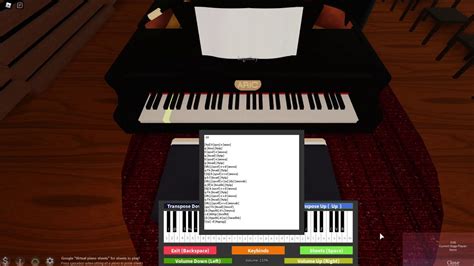 Roblox Virtual Piano Sweden Minecraft Youtube