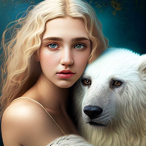 Ai Generated Woman Polar Bear Free Image On Pixabay