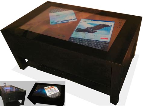 Touch screen smart coffee table tablet step 1: Jigabyte - touch screen coffee tables