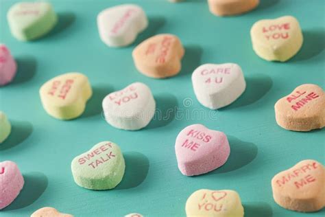 Valentine Candy Stock Image Image Of Sweets Hearts 5564553
