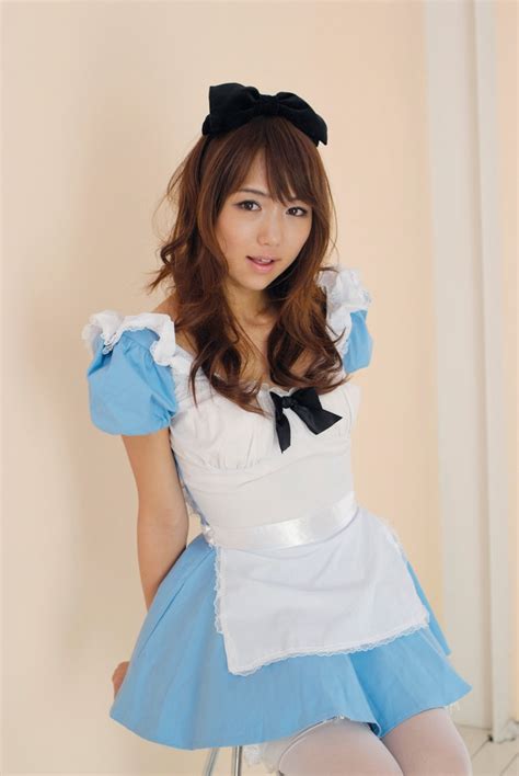 Sanokjiji Sexy Blue Maid Ai Amano In Love