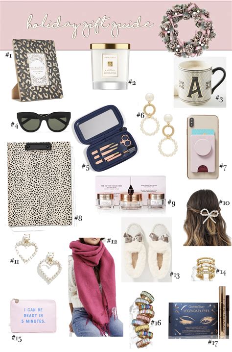 A personalized gift looks very lovely and becomes near to her heart as it boasts a personal touch. Holiday Gift Guide🎁🌟🎀: Top 17 Unique Gifts for Her | The ...