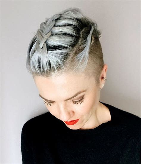 The Coolest Shaved Hairstyles For Women Hair Adviser Shaved Side