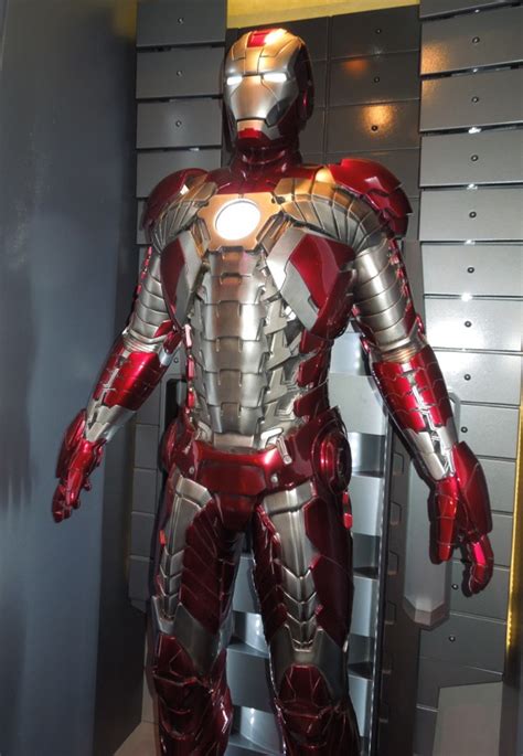 Mario chumpitazi robert downey jr. Iron Man Mark V briefcase armour on display... - domesticjenni