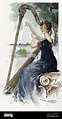 'Portrait de Pauline Foures dite la Bellilote (1778-1869) musicienne et ...