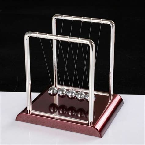 newton s cradle steel balance ball physics science pendulum desk toys decoration ebay