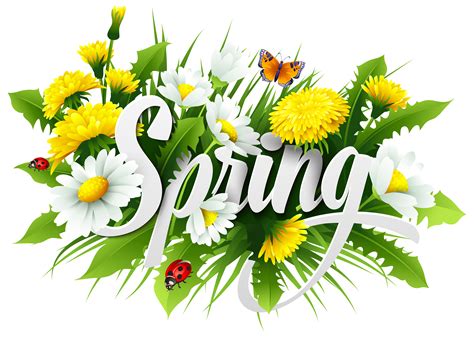 Millions of royalty free png images, 500+ updated daily combined into your creative ideas. Spring Decorative Image PNG Clipart | Gallery Yopriceville ...