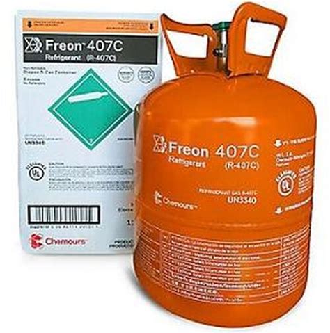 Comprar R 407c Freon 407c Dupont Chemours Botija Descartavel C 1135