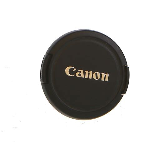Canon 52mm Silver And Black Front Lens Cap E 52 Lens Accessories
