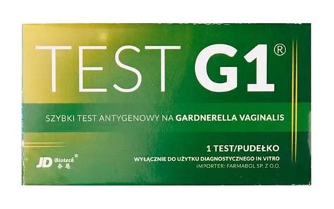 Test G1 Szybki Test Antygenowy Na Gardnerella Vaginalis Infekcja