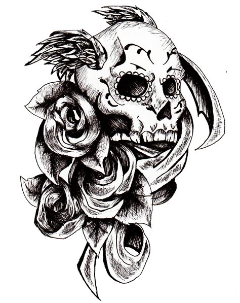 Skull Tattoo Stencils