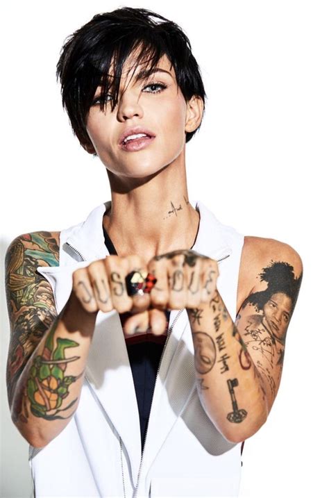 She Is More Than A Pretty Face My Personal Blog Ruby Rose Tattoo