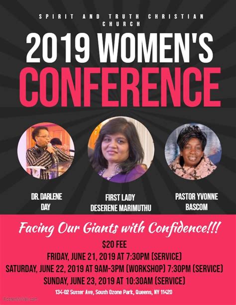 Womens Conference 2019 Spirit And Truth Christian Church