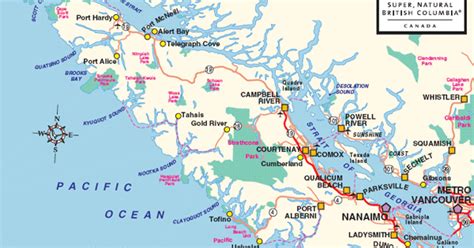 Northern Vancouver Island ~ The Undiscovered Coast Maps