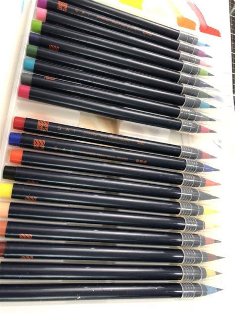 Sai Japanese Traditional Watercolor Brush Markers