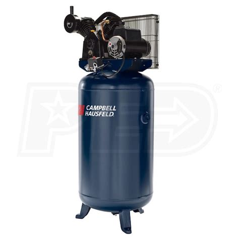 Campbell Hausfeld 5 Hp 80 Gallon Two Stage Air Compressor 230v 1 Phase