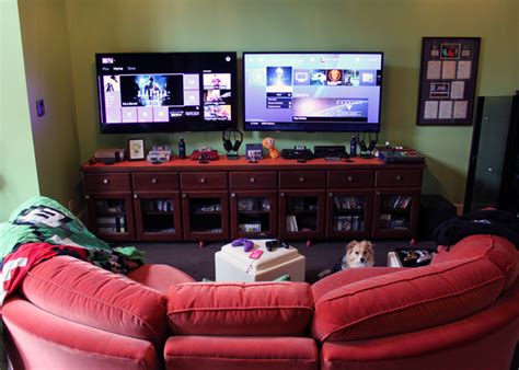 Two happy children playing video games at home. 47+ Epic Video Game Room Decoration Ideas for 2021
