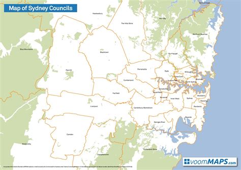 Sydney Lga Maps