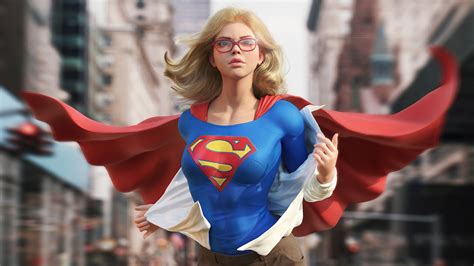 Download Blonde Dc Comics Comic Supergirl 4k Ultra Hd Wallpaper