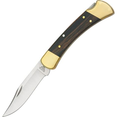 Buck Knives 110 Dymondwood Folding Hunter Knife W Leather Sheath