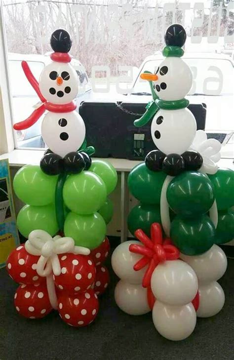 Christmas Balloon Art Diy Holiday Party Decorations