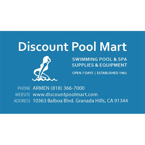 ✓ free for commercial use ✓ high quality images. Discount Pool Mart Business Card by ArpiDesign.com in ...