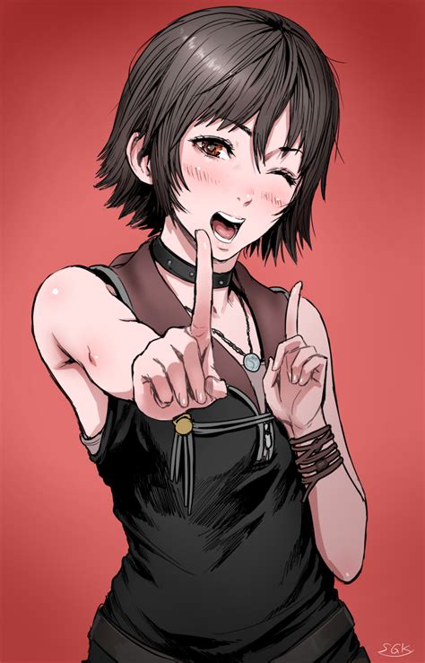 Iris Amicitia Final Fantasy And More Drawn By Sgk Danbooru