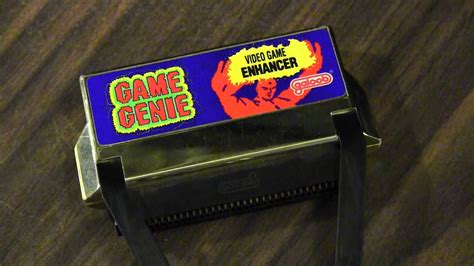 CGRundertow - GAME GENIE for NES Video Game Accessory Review - YouTube