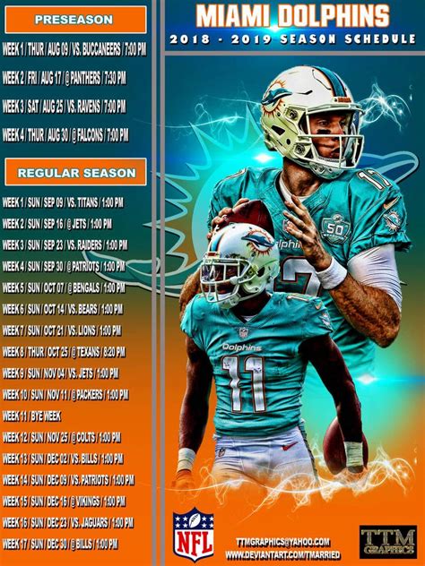 2021 college football tv schedule. 2018-2019 Season Schedule (miami Dolphins) by tmarried ...