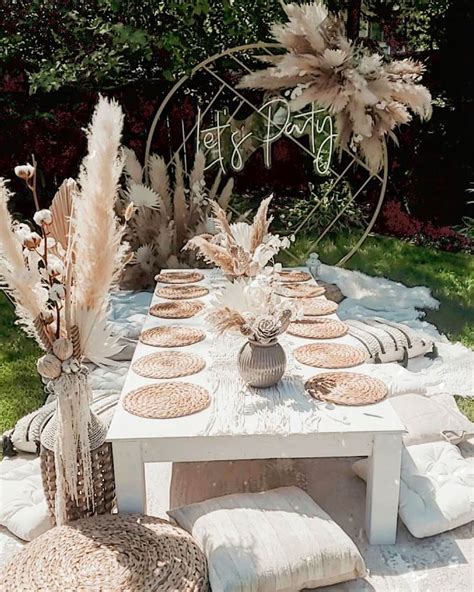 Event Styling By Decor And Fiesta Boho Birthday Party Boho Garden
