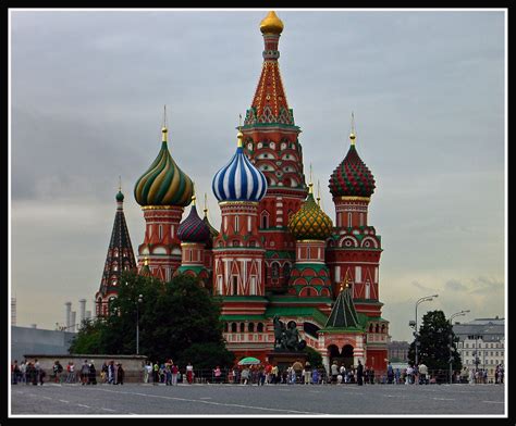 Catedral San Basilio Plaza Roja Moscu Rusia