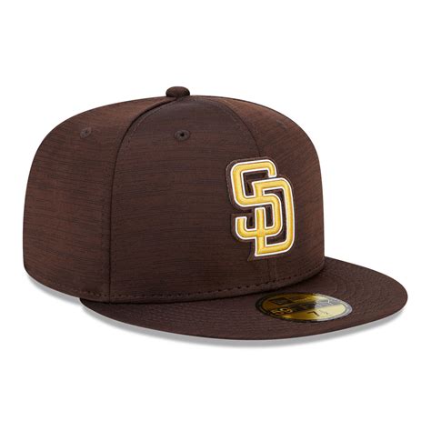 Official New Era Mlb Clubhouse San Diego Padres 59fifty Fitted Cap C125