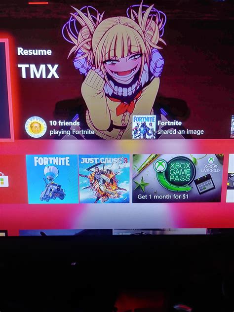 Xbox One Users Can Now Have Anime Wallpapers Using The Tmx