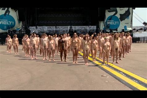 Naked Protester