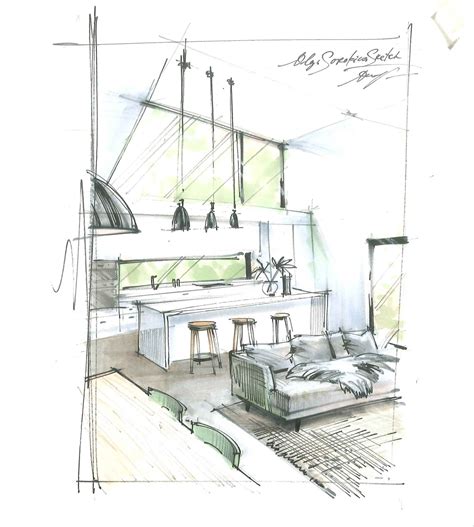 Online Sketching Courses For Interior Designers — School Of Sketching
