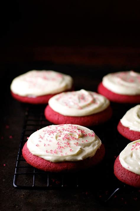 Red Velvet Cookies Recipetin Eats