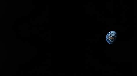 Download Wallpaper 1366x768 Earth Planet Space Black Dark Tablet