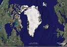 Greenland Map and Greenland Satellite Image