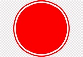 Lingkaran merah, merah, bulat, sederhana png | PNGWing
