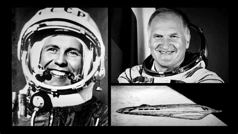 ussr cosmonauts pavel popovich and viktor afanasjev talk about their