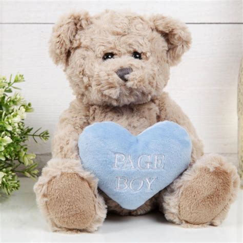 Page Boy Teddy Bear To Have And To Hold